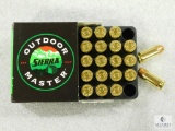 20 Rounds Sierra .45 ACP Ammo. 185 Grain Hollow Point