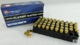 50 Rounds Atlanta Arms .380 ACP Ammo. 100 Grain FMJ