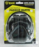 New SME Folding Compact Ear Muff Hearing Protection