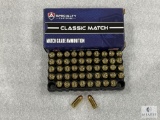 50 Rounds Atlanta Arms .380 ACP Ammo. 100 Grain FMJ