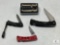 Mixed Folding Knives - Schrade and Buck