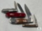 Mixed Lot of Four Folding Knives - Various Brands