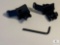 New 45 Degree Offset AR15 Rifle Sights. Great for Use with a Scope