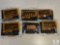 6 New Hunter Cordura Rifle Cartridge Boxes for Belt Carry