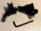 New 45 Degree Offset AR15 Rifle Sights. Great for Use with a Scope