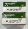Two Boxes Remington UMC .45ACP 230Gr. FMJ Ammo