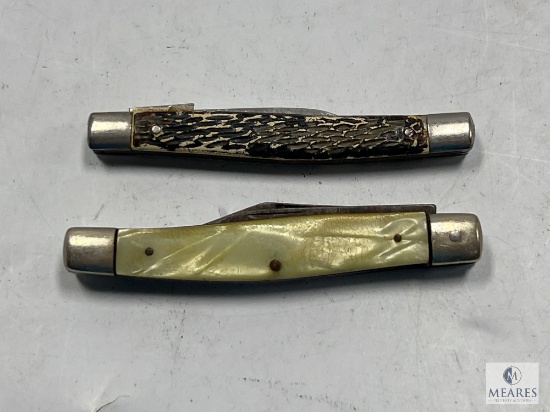 Two Folding Pocket Knives - One with Broken Blade
