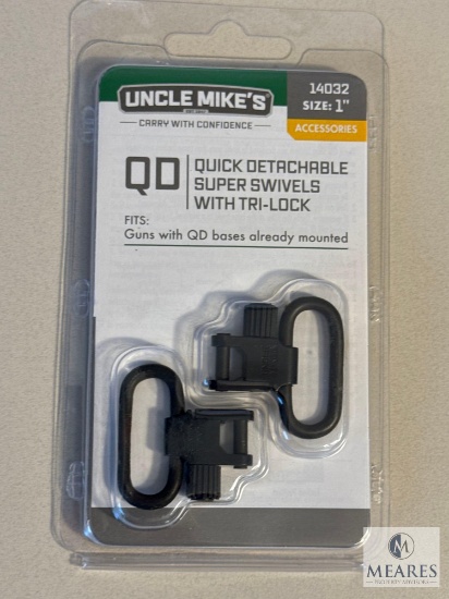 New Uncle Mikes Quick Detach Rifle Sling Swivels