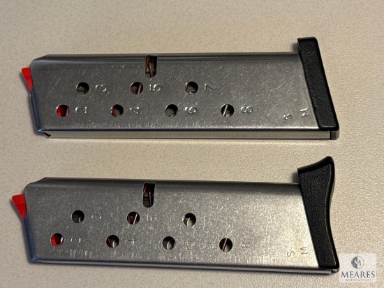 Two Smith and Wesson 9mm Pistol Mags for 439 and Similar