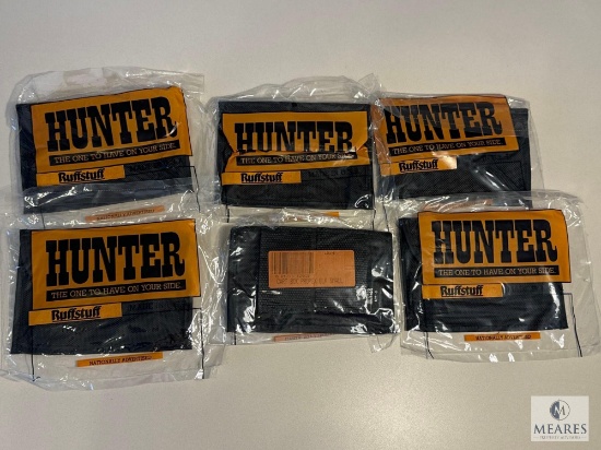 6 New Hunter Cordura Rifle Cartridge Boxes for Belt Carry