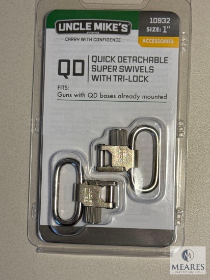 New Uncle Mikes Quick Detach Rifle Sling Swivels