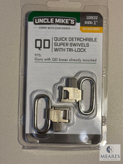 New Uncle Mikes Quick Detach Rifle Sling Swivels