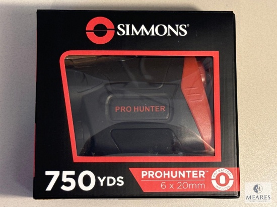 New Simmons 6x Laser Rangefinder