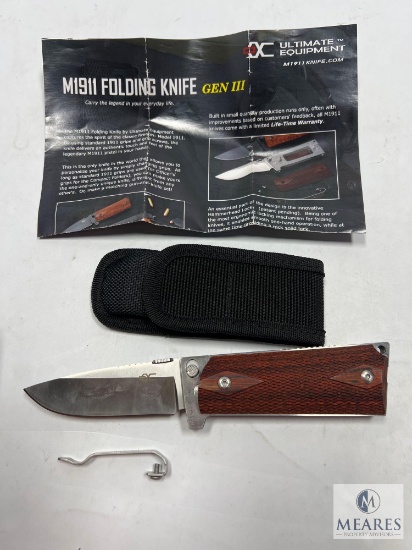 M1911 Folding Knife Gen III