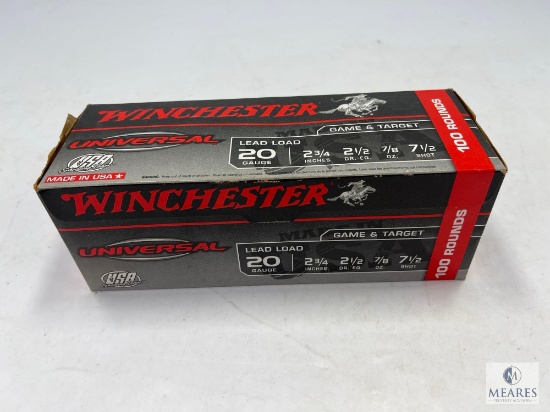 Winchester Universal 20 Ga. 2-3/4", No. 7-1/2 Shot