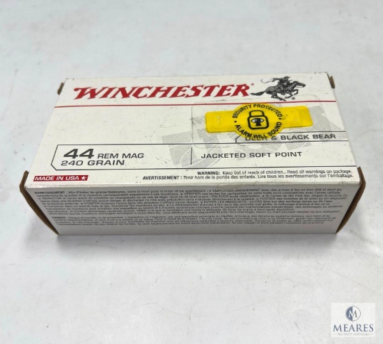 Winchester .44 Rem. Mag. 240 Gr. JSP