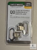 New Uncle Mikes Quick Detach Rifle Sling Swivels