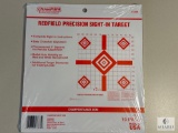 10 Pack Champion Redfield Rifle Sight in Targets