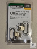 New Uncle Mikes Quick Detach Rifle Sling Swivels