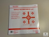 100 Pack Champion Redfield Rifle Sight in Targets