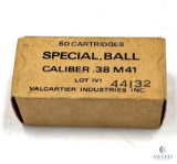 Military Surplus .38 Special Ammo M41