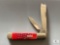Case XX USA Red Bone R62005 SS Two-blade Folding Knife