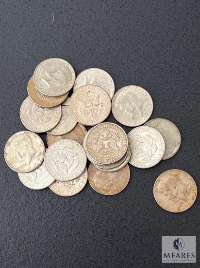 Roll of 20 Mixed Date 40% Silver Kennedy Half Dollars