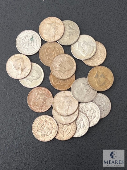 Roll of 20 Mixed Date 40% Silver Kennedy Half Dollars