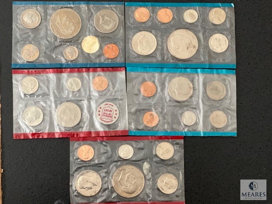 UNC US Mint Coin Sets from the 1970s - No Envelopes