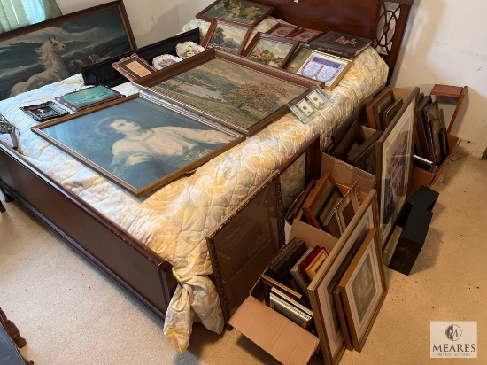LARGE Lot of Photo Frames and Wall Art (NO SHIPPING)