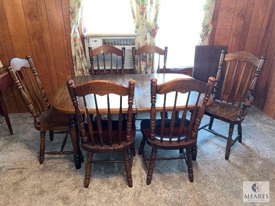 Kitchen Table with Six Chairs