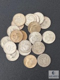 Roll of 20 1968 Kennedy 40% Silver Half Dollars
