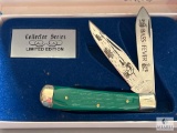Bass Fever Collector Series Limited Edition Two-blade Folding Knife in Box - Solingen Steel