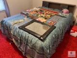 Full-size Bed with Contents as Shown (NO SHIPPING)