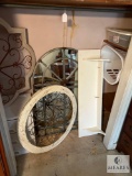 Mixed Lot of Wall Decorations, Mirror and Shelf (NO SHIPPING)