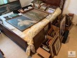LARGE Lot of Photo Frames and Wall Art (NO SHIPPING)