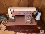 Vintage Kenmore Sewing Machine with Wooden Sewing Table (NO SHIPPING)