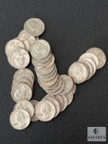 Roll of Silver Washington Quarters - Early 1960s