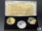 Freedom Tower Commemorative Proof Three-Coin Set - .999 Fine Silver with 24kt Gold Layering