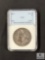 National Numismatic Certification - 1884-S Morgan Silver Dollar - AU55