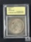 USCG Graded - 1886-O Morgan Silver Dollar