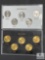 2004 Gold Plated and 2004 Platinum Plated Statehood Quarter Sets