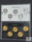 2005 Gold Plated and 2005 Platinum Plated Statehood Quarter Sets
