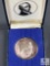 1972 Mother's Day 'Whistler's Mother' .999 Fine Silver Hamilton Mint Round