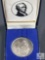 1972 Mother's Day 'Whistler's Mother' .999 Fine Silver Hamilton Mint Round