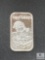 One Troy Ounce .999 Happy Holidays Fine Silver Ingot