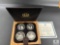 1976 Canadian Olympic Coin Set in Presentation Box - Four Coins