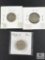 Mixed Group of Three Buffalo Nickels