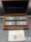 1997 Washington Mint Presentation Box with Six 4-Troy Ounce Silver Proof Ingots (24 Total Troy Oz)