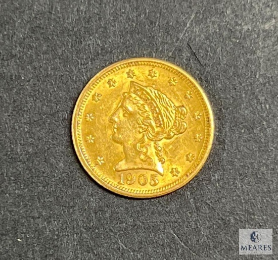 1905 $2.50 Liberty Gold Coin